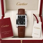 Cartier Tank Moonphase Black Dial - Image 3