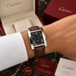 Cartier Tank Moonphase Black Dial - Image 4