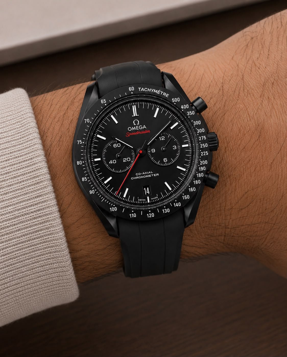 WhatsApp Image 2026-09-14 at 7.21.24 PM (1) Omega Speedmaster Black Dial Multi-function Automatic - Image 1