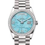 Rolex Day-Date Silver Blue Dial Automatic - Image 2