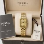 Fossil Raquel Gold Rectangular Dial - Image 2