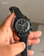 Omega Speedmaster Moonwatch Black Automatic - Image 4
