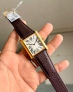 Cartier Tank Must de Brown White Dial - Image 2