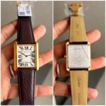 Cartier Tank Must de Brown White Dial - Image 3