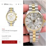 Tissot PR 100 Chronograph 42MM Silver Gold - Image 2
