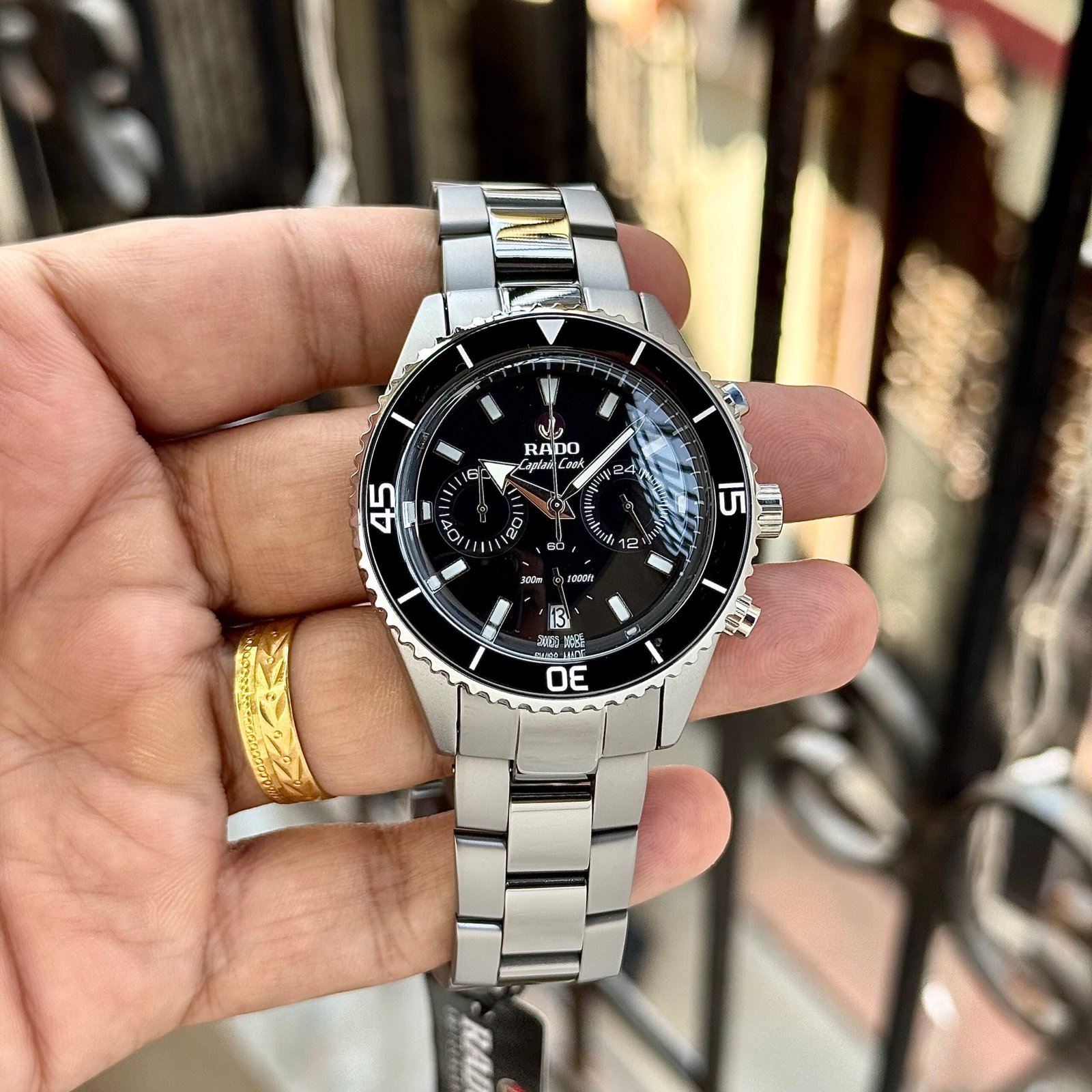 WhatsApp Image 2026-09-15 at 1.11.33 AM Rado Captain Cook High-Tech 43MM Black Dial Chronograph - Image 1