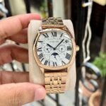Cartier Santos 43MM White Dial Rose Gold