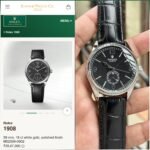 Rolex 1908 Black Dial Quartz - Image 3