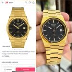 Tissot PRX Powermatic 80 Gold & Black Dial - Image 2