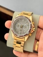 Armani Exchange Spencer Textured Dial Chronograph