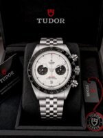 Tudor Black Bay White Dial Chrono - Image 4