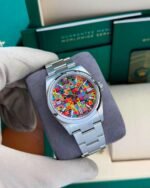 Rolex Oyster Perpetual Silver-Tone Automatic - Image 2