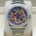 Rolex Oyster Perpetual Silver-Tone Automatic