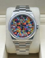 Rolex Oyster Perpetual Silver-Tone Automatic