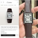 Cartier Tank Must Brown white dial - Image 2