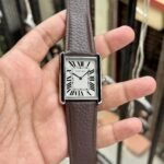 Cartier Tank Must Brown white dial - Image 4
