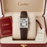 Cartier Tank Must Brown white dial