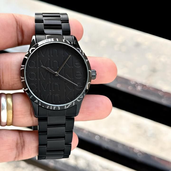 WhatsApp Image 2026-09-15 at 12.42.55 AM Calvin Klein Black Round Dial - Image 1