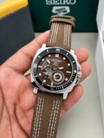 Seiko 5 Sports Brown Tourbillon Automatic - Image 3