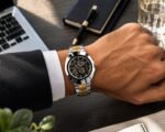 Rado AX1722 Gold Silver Tone Dial Automatic - Image 2