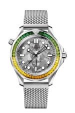 Omega Seamaster Silver Grey Mosaic Dial Automatic - Image 4