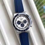 Longines Conquest Chronograph Blue White Dial - Image 2