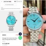 Seiko Presage Turquoise Blue Dial Automatic - Image 2