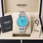Seiko Presage Turquoise Blue Dial Automatic - Image 4