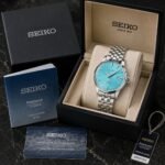 Seiko Presage Turquoise Blue Dial Automatic - Image 5