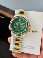 Armani Exchange Spencer Green Dial Chrono - Image 5