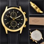 Fossil Chronograph Black Dial Golden - Image 5