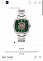 Fossil Automatic Skeleton Green Dial - Image 3