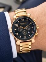 Montblanc Chronograph Black Textured Dial - Image 2