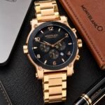 Montblanc Chronograph Black Textured Dial