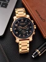 Montblanc Chronograph Black Textured Dial
