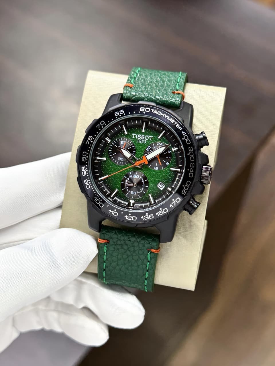 WhatsApp Image 2026-09-15 at 2.10.00 AM (1) Tissot Supersport Chrono Green Chronograph - Image 1