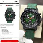 Tissot Supersport Chrono Green Chronograph - Image 7