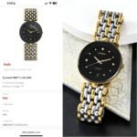 Rado Florence 41MM Silver Gold Black Dial Quartz - Image 6