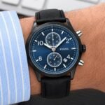 Fossil Bennette 43MM Black Chronograph - Image 3