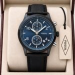 Fossil Bennette 43MM Black Chronograph