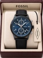 Fossil Bennette 43MM Black Chronograph