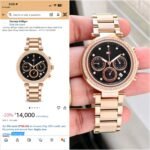 Tommy Hilfiger 38MM Black Dial Rose Gold Chronograph - Image 5