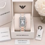 Emporio Armani Genni White Mother Of Pearl Dial - Image 6