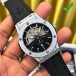 Hublot Skeleton Black White Dial - Image 2