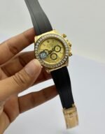 Rolex Daytona 41MM Diamond Dial Gold Automatic - Image 2