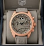 Tag Heuer Carrera 44MM Grey Dial Chronograph - Image 2