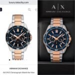Armani Exchange Spencer Chronograph 44MM RoseGold - Image 2