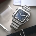 Cartier Santos 43MM Blue Roman Dial Automatic