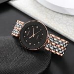 Rado Florence 41MM Silver Rose Gold Quartz - Image 4