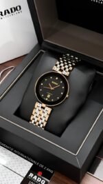 Rado Florence 41MM Silver Rose Gold Quartz - Image 6
